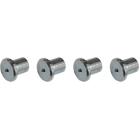 Eazypower Corporation 1-4 In. Steel Plated Dowel Center (4-Pack) 30028 310548