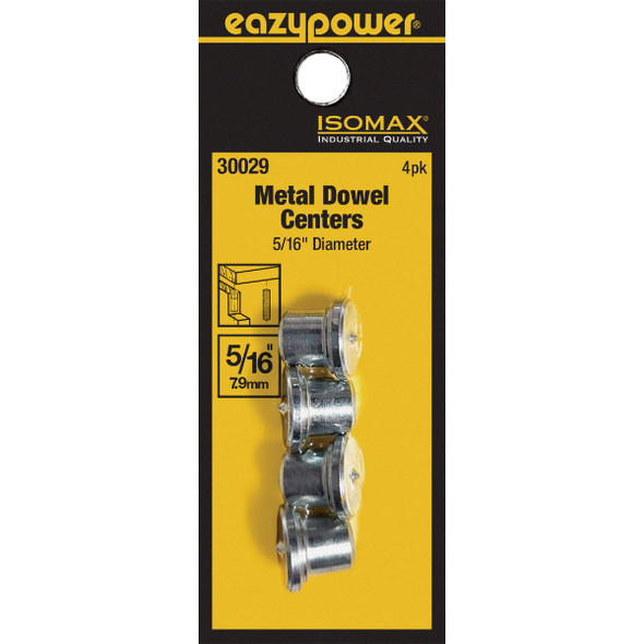 Eazypower Corporation 5/16 In. Steel Plated Dowel Center (4-Pack) 30029