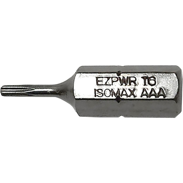Eazypower Corporation T6 TORX Insert Hex Screwdriver Bit 89121 333809