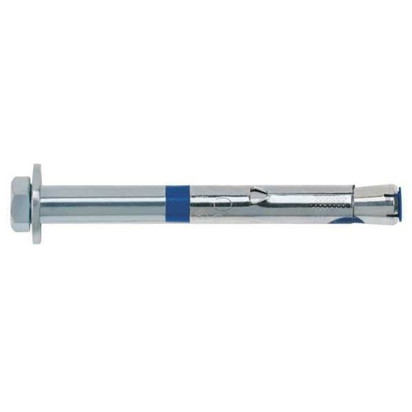 Dewalt 05906-PWR Power-Bolt Sleeve Anchor, 1/4" Dia., 3" L, Stainless Steel Plain, 100 PK