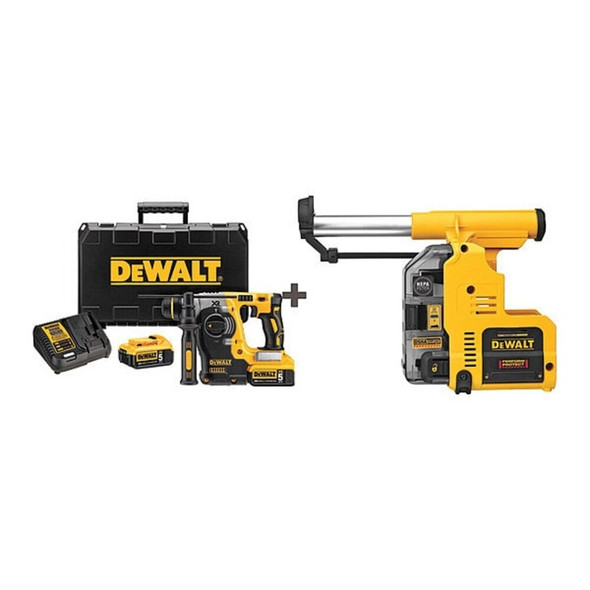 Dewalt DCH273P2/DWH303DH Cordless Rotary Hammer Kit, 20.0V
