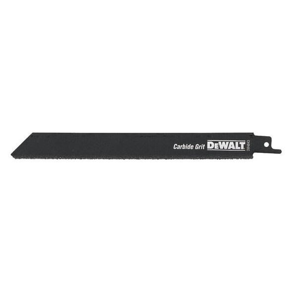 Dewalt DW4843 8" Carbide-Coated Reciprocating Saw Blade, PK5