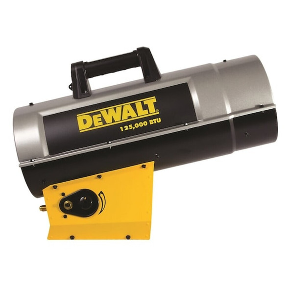 Dewalt DXH125FAV Forced Air Propane Heater, 85,000-125,000