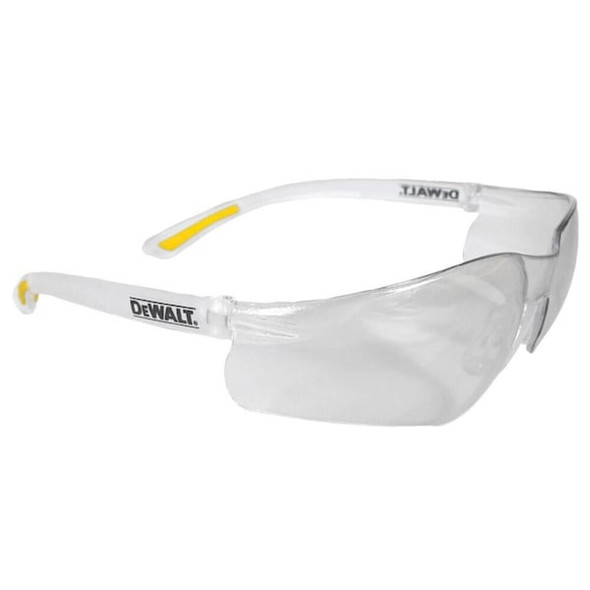 Dewalt 12 Safety Glasses, Wraparound Clear Polycarbonate Lens, Scratch-Resistant, 12PK