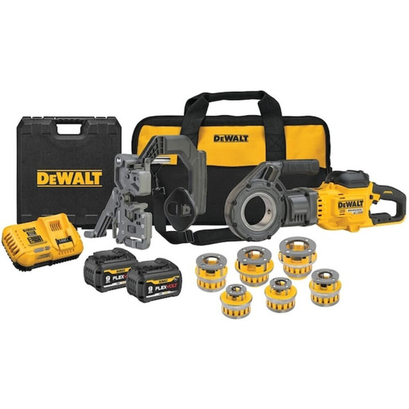 Dewalt DCE700X2K FLEXVOLT(R) 60V MAX* Cordless Pipe Threader Kit With Die Heads