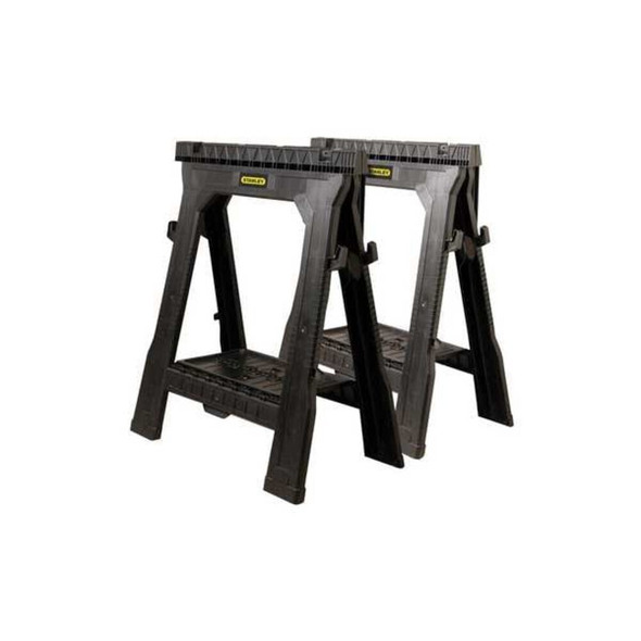 Stanley 060864R Sawhorse, Plastic, 1000 Capacity (Lb.), PK2