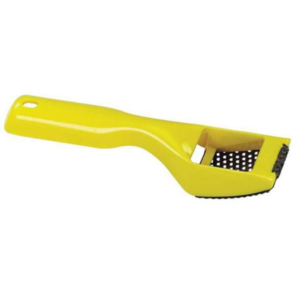 Stanley 21-115 Surform Shaver, Length 7 1/4 in, Standard Cut Blade, Yellow