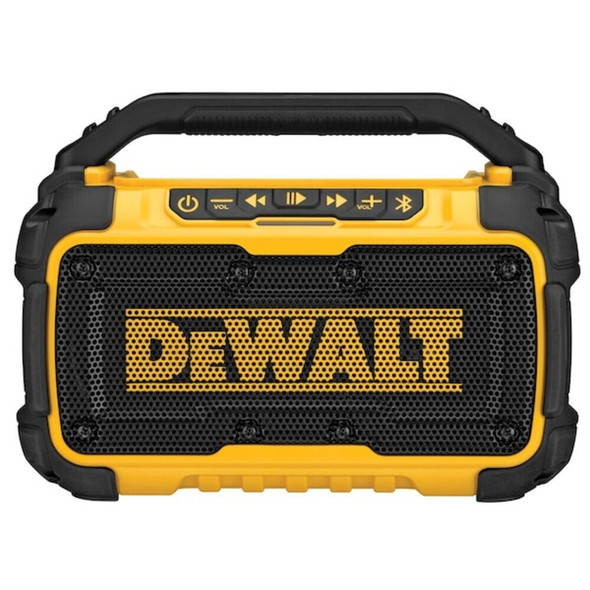Dewalt DCR010 Jobsite Bluetooth Speaker, 12.0V, Li-Ion