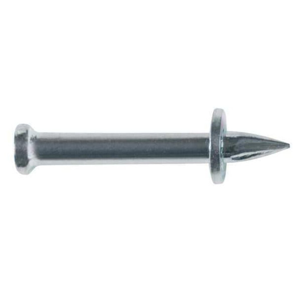 Dewalt 50294-PWR Hammer Drive Pin Nail Drive Anchor, 9/64" Dia., 3/4" L, Steel Zinc Plated, 100 PK