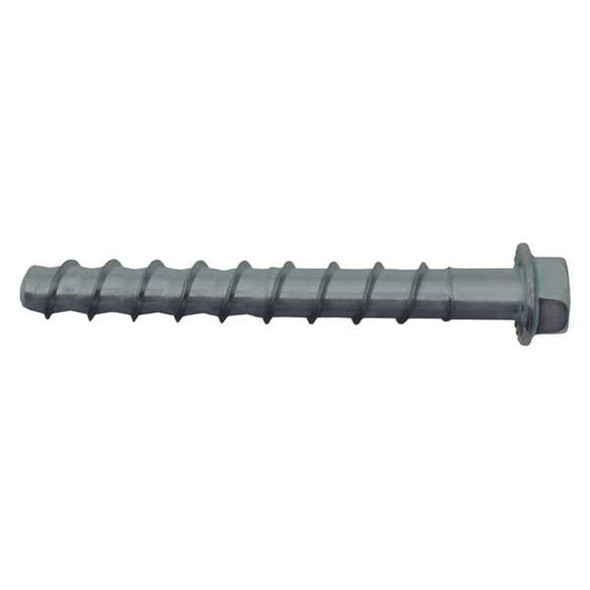 Dewalt PFM1461300 Screw-Bolt+ Concrete Screw, Concrete, 5 in Size, 5 in L, Steel Galvanized, 50 PK