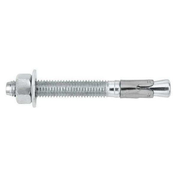 Dewalt 7415SD2-PWR Power-Stud+ SD2 Wedge Anchor, 3/8" Dia., 3-3/4" L, Steel Zinc Plated, 50 PK