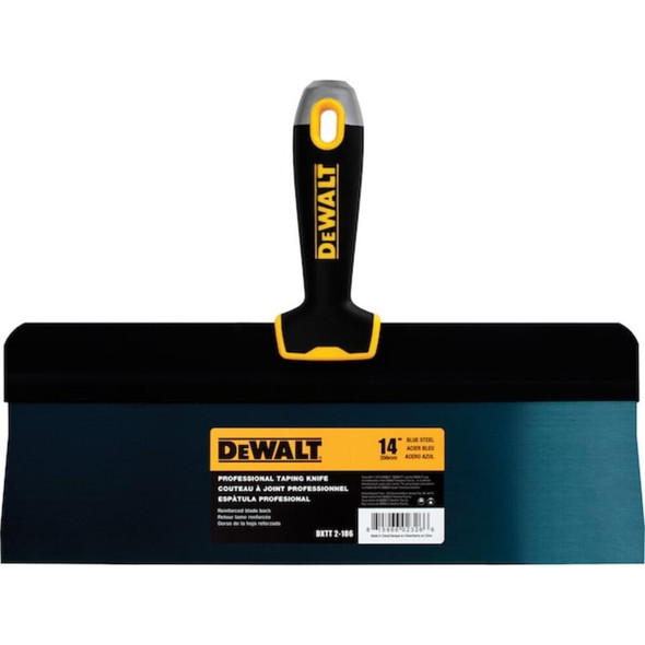 Dewalt DXTT-2-186 Taping Knife, Bg Back, BS, Sft Grip, 14