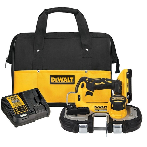 Dewalt DCS377Q1 ATOMIC 20V MAX* Brushless Cordless 1-3/4 in. Bandsaw Kit