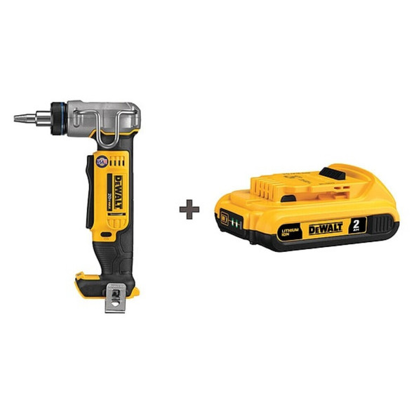 Dewalt DCE400B / DCB203 PEX Expander Kit, 20.0V, Cordless 2 Ah Battery Included