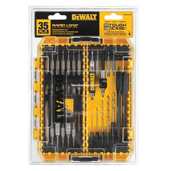 Dewalt DWAMF1235RL RAPID LOAD(R) Accessory Sets with ToughCase(R)+