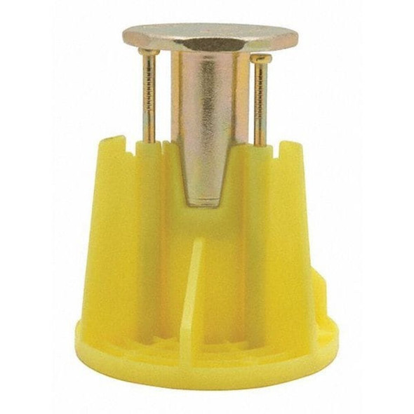 Dewalt PFM2521200 Wood-Knocker Vertical Cast-In Place Insert Anchor, ZInc Plated, 100 PK
