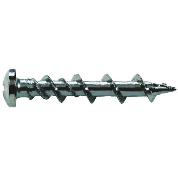 Dewalt 02286-PWR Wall-Dog Wall Anchor Screw, 1-1/4" L, Steel, 100 PK