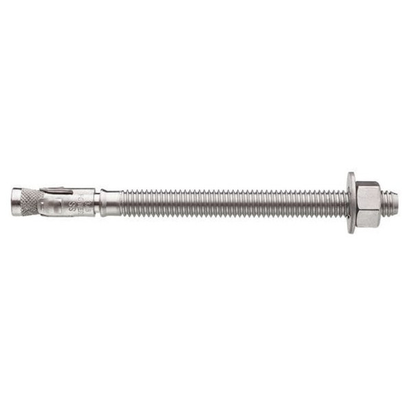 Dewalt 7323SD4-PWR Power-Stud+ SD4 Wedge Anchor, 1/2" Dia., 4-1/2" L, Stainless Steel Stainless Steel, 50 PK