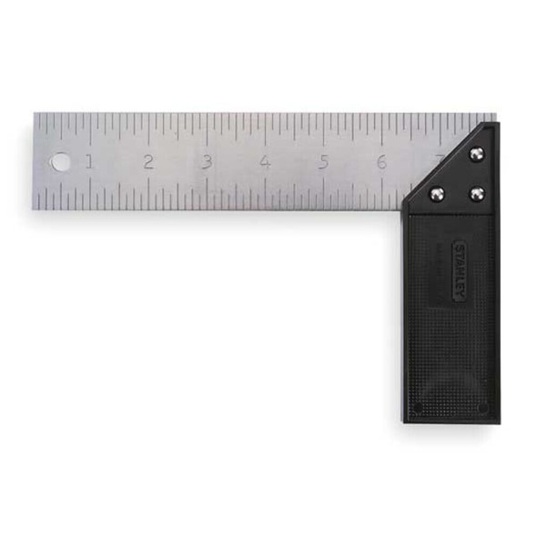 Stanley 46-502 Try/Miter Square, Alum, 8 x 5 1/8
