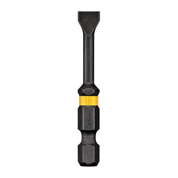 Dewalt DWA2SL6IRB Insert Bit, 1/4In, Slotted, 6-8, 2In, PK50