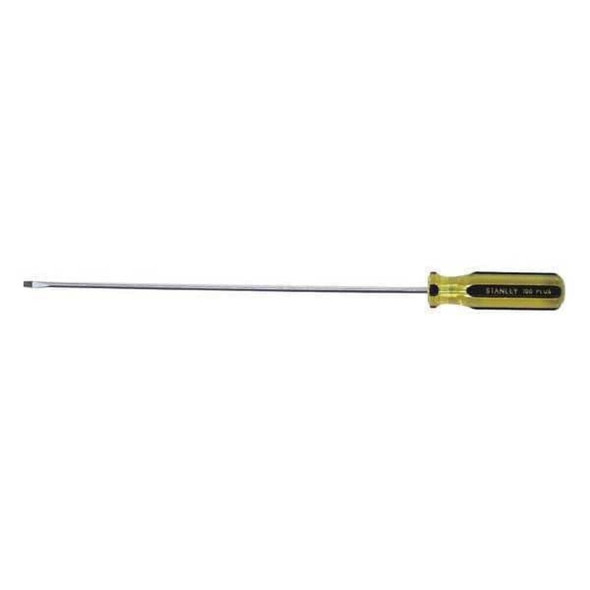 Stanley 66-116-A General Purpose Cabinet Slotted Screwdriver 1/8 in Round