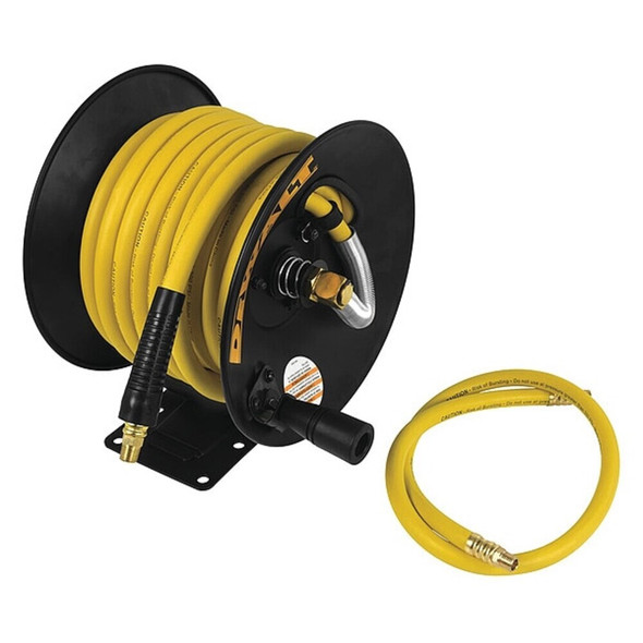 Dewalt DXCM024-0348 Manual Hose Reel, Rubber, 3/8"x50 ft.