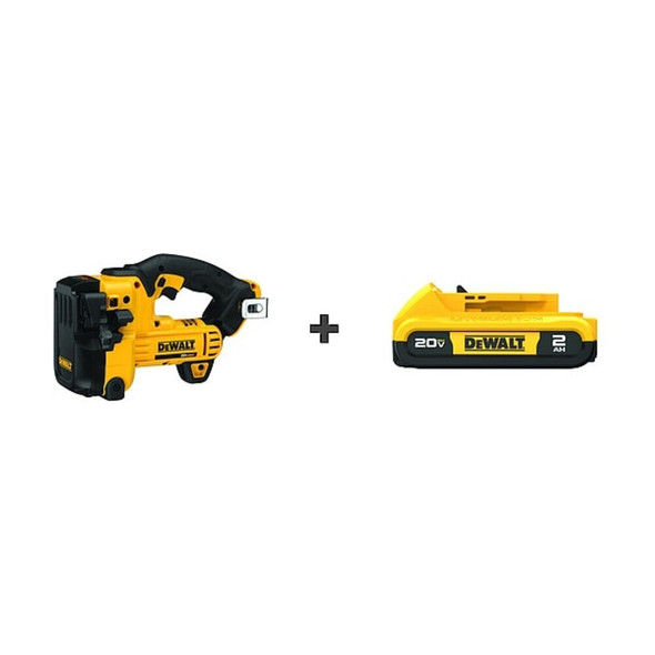 Dewalt DCS350B/DCB203 Cordless Rod Cutter Kit, Battery Included, 20 V DC, Li-Ion Battery