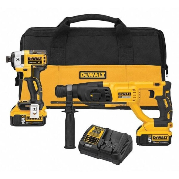 Dewalt DCK233P2 20V MAX Combo Kit, 2 Tools