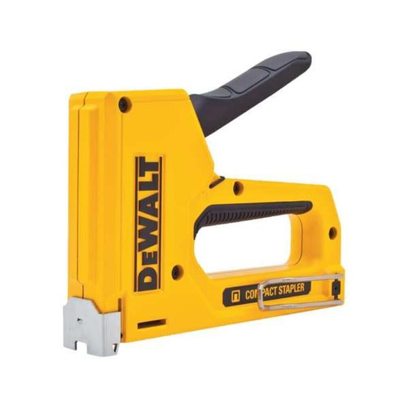 Dewalt DWHTTR130LH Staple Gun, Manual, Heavy Duty, Narrow Crwn