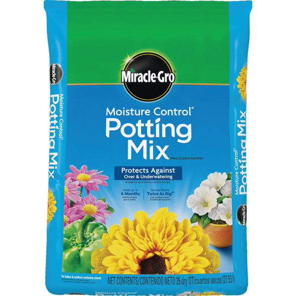 Miracle-Gro Moisture Control 25 Qt. Potting Mix 70181431