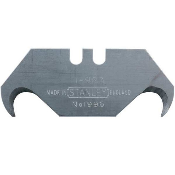 Stanley 11-983 2-Ended Hook Utility Blade, 18mm W, PK5