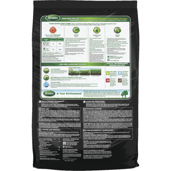 Scotts Turf Builder 25 Lb. 5000 Sq. Ft. Moss Control & Lawn Fertilizer 38505 755133