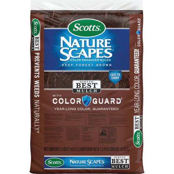 Scotts Nature Scapes 1.5 Cu. Ft. Deep Forest Brown Color Enhanced Mulch 88659444