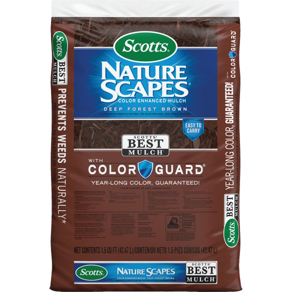 Scotts Nature Scapes 1.5 Cu. Ft. Deep Forest Brown Color Enhanced Mulch 88659444