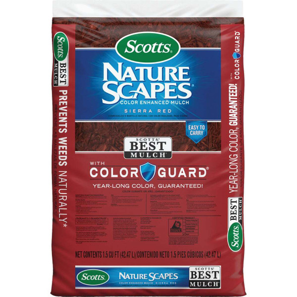 Scotts Nature Scapes 1.5 Cu. Ft. Sierra Red Color Enhanced Mulch 88459444