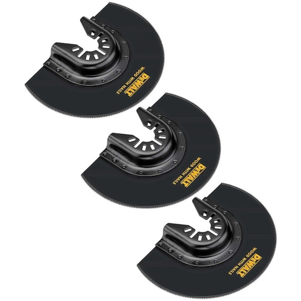 Dewalt DWA4212-3 3 pk Oscillaing Flush Cut Blade
