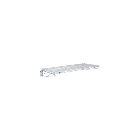 Nexel Nexelate Fixed Wall Mount Shelving Starter 42""W x 14""D