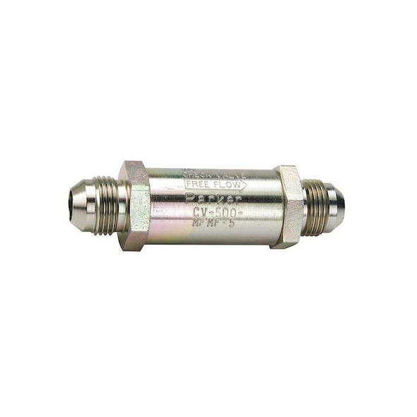 Parker Check Valve,3.31" L x 1.62" W x 1.62" H CV-1000-MFMF-5
