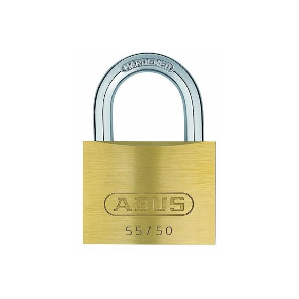 Abus Padlock,1 29/64" H,1 7/8" W,Brass 55811