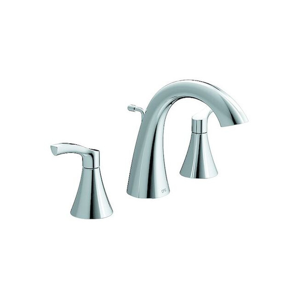 Cfg Bathroom Faucet,Chrome,Metal,1.21 gpm 58912