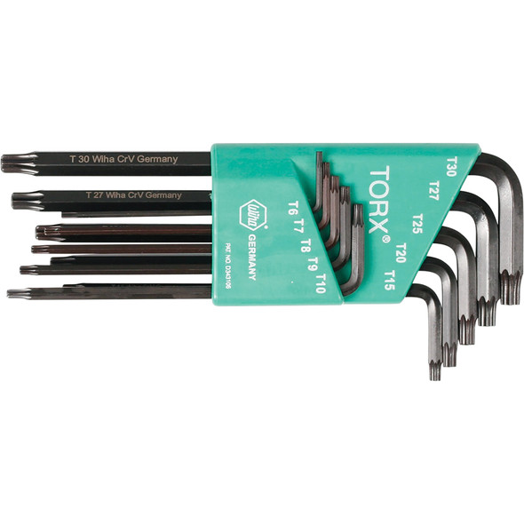 10 Piece MagicSpring Torx L-Key Set 37192