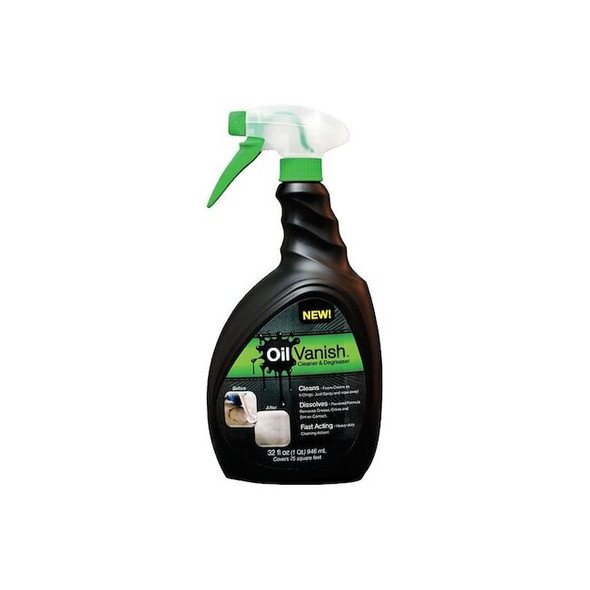 Oil Vanish Cleaner/Degreaser, 32 Oz Trigger Spray Bottle, Liquid, 12 PK 8505-032