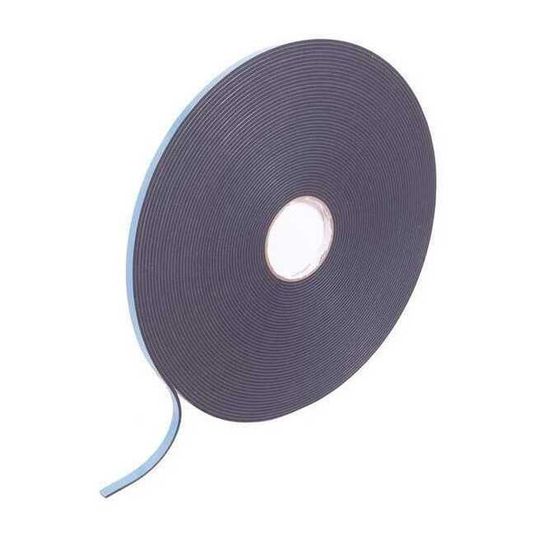 National Guard Glazing Seal, PVC Foam, Black, 100 ft L L-GT-118-100'