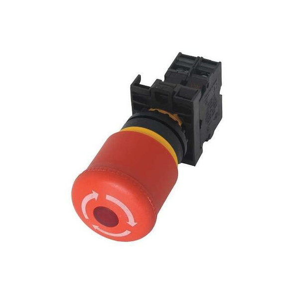 Eaton Illuminated Emergency Stop Push Button M22-PVLT-K01-230R