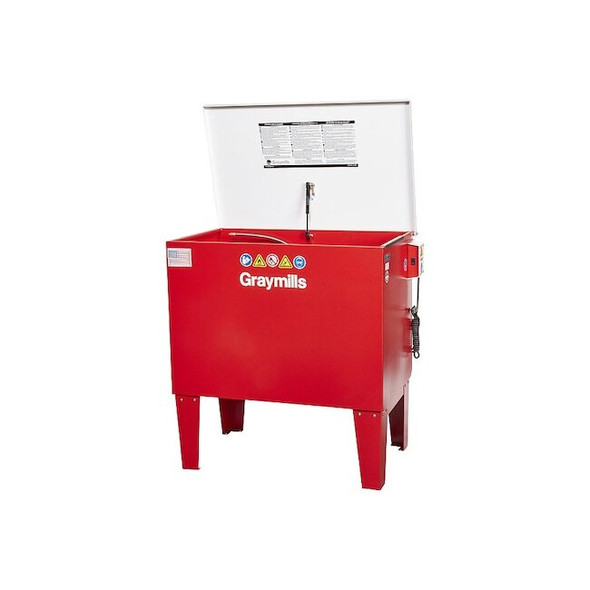 Graymills Parts Washer,Tank Steel,28 gal,36" W PL364FB-A