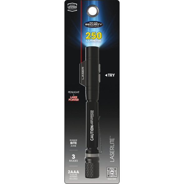 Police Security Laserlite 250 Lm. LED Flashlight 99885 564234