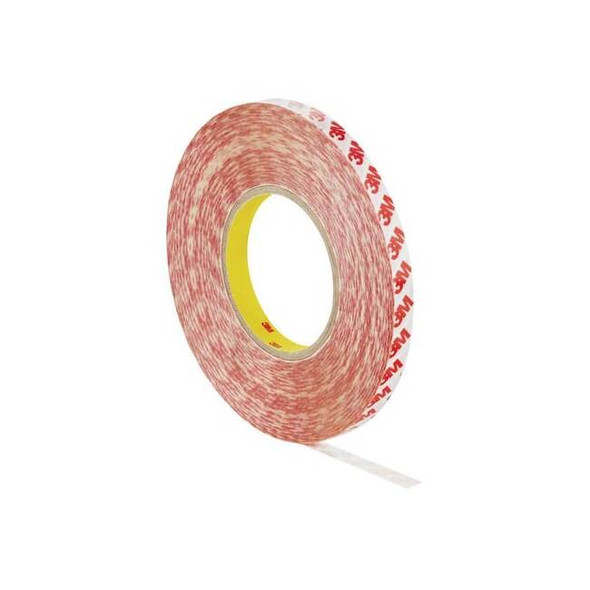 Film Tape, 1 15/16 in W, 54 5/8 yd L, 8 mil, Polyester Film, Double-Sided, 24 PK