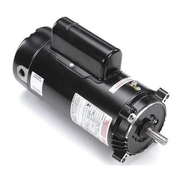 Pool Pump Motor, Capacitor-Start/Run, 1 1/2 HP, 56C Frame, 3,450 Nameplate RPM