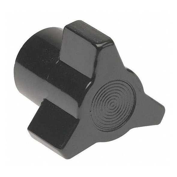 Davies Three Prong Clamp Knob, 10-32 Thread Size, 0.76"L, GP Phenolic 3025BB