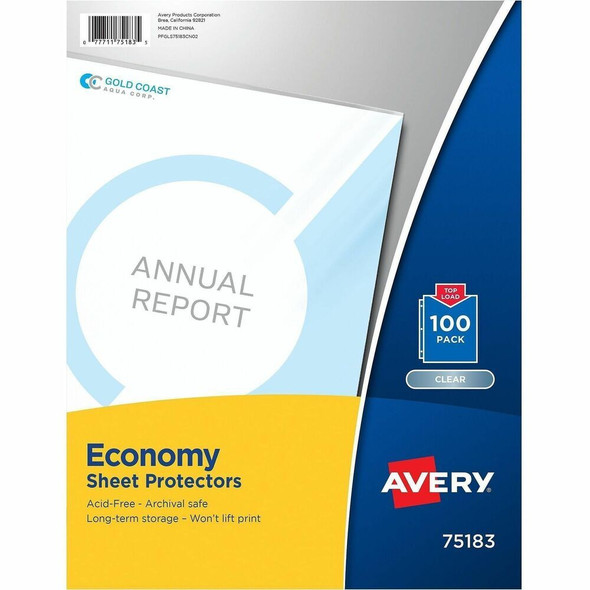 Avery&reg;  Sheet Protector 75183